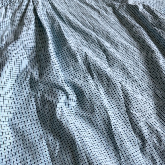 Tommy Hilfiger Mens Collared Plaid Button Down Short Sleeve Shirt, size medium - Picture 9 of 9